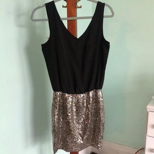 Black & sequin dress ✨